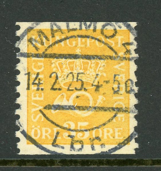 F156 Malmö4 14.2.25, lyxstämplat ex.