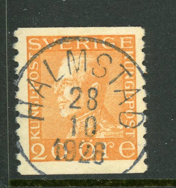 F181 Halmstad 28.10.28, lyx på vitt papper.