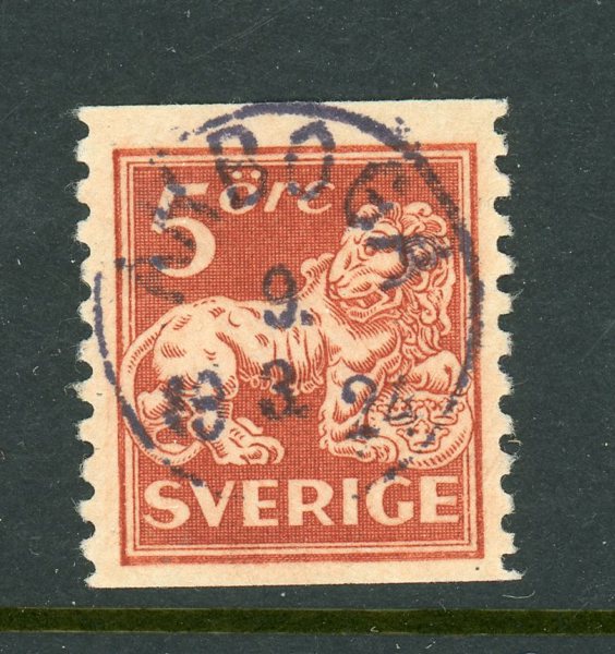 F142 Arboga 9.3.24, lyx-stämplat ex.