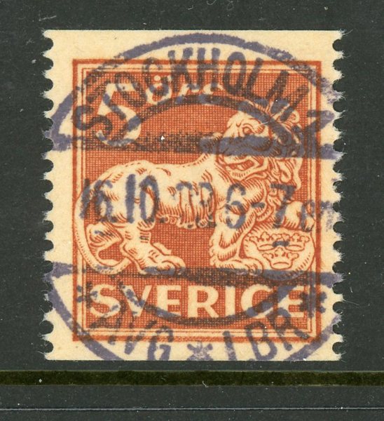 F142E Stockholm 16.10.23, lyxstämpel.