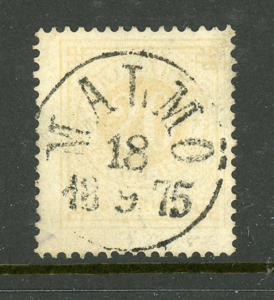 F22f Malmö 18.9.75, praktexemplar.