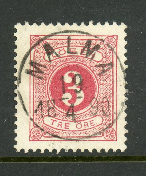 Lösen 12 Malma 19.4.90, lyxstämplat praktex.