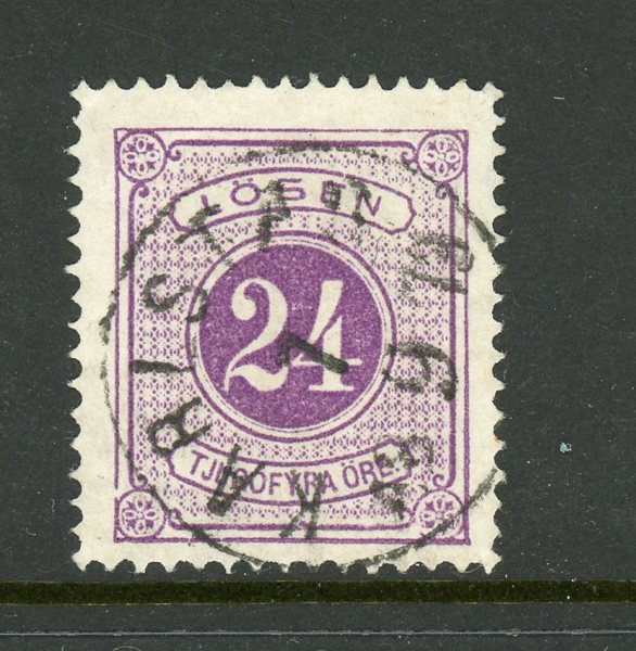 Lösen 7a Karlstad 7.9.7x, vackert ex.