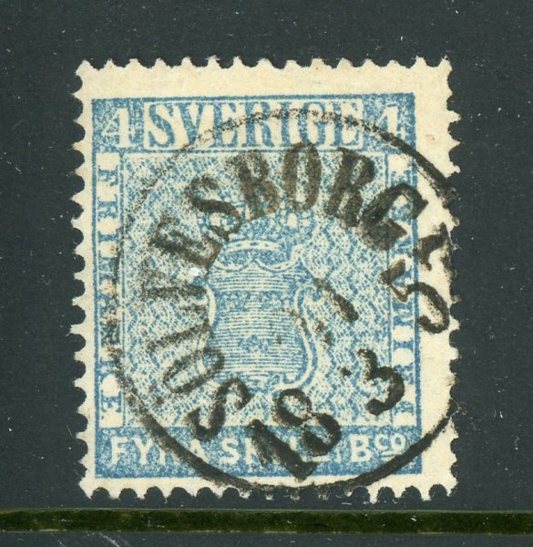 F2 Sölvesborg 11.3.57, vackert ex. med mindre vanlig ort.