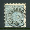 F2 Sölvesborg 11.3.57, vackert ex. med mindre vanlig ort.