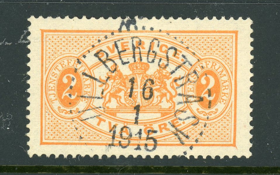 Tjänste 11 Ullbergsträsk 16.1.15, lyx-stämpel.