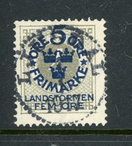 F107cc Ljusdal 1.1.17, lyx-stämplat exemplar.