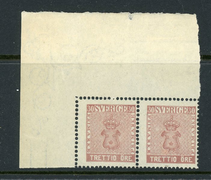 F11g xx/x PAR med ark-marginal och ett xx ex. Sällsynt.