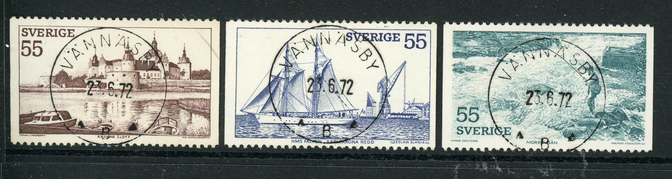 F771-773 Tre lyxexemplar "I Sydost".