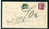 F150 Brev till Danmark, PKP 288A 8.11.22, lyx, lösen-belagt.