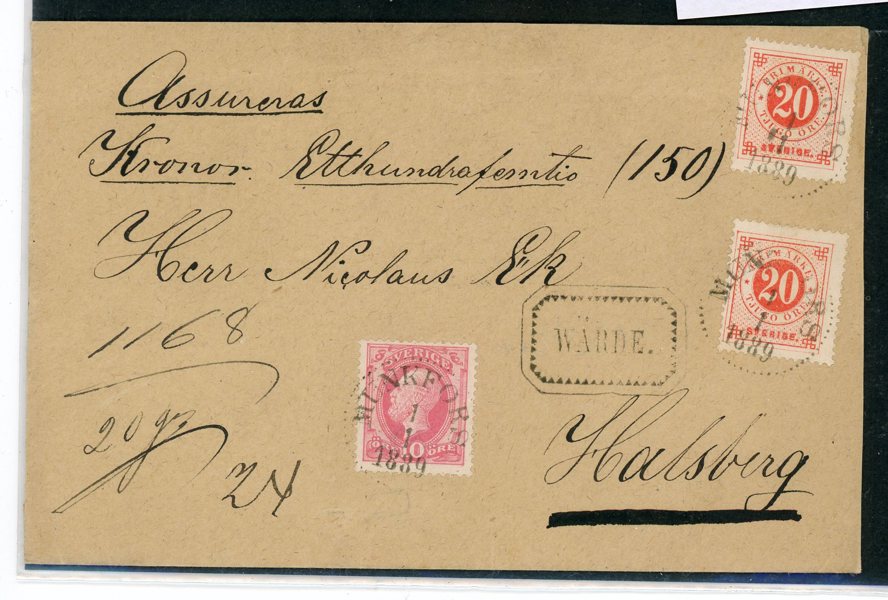 F46 (2ex), 45 Assbrev i prakt-kvalité, Munkfors 1.1.89.