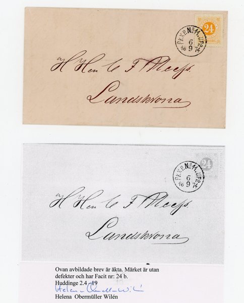 F24b LYX-BREV, Pkxp 6.9.74, utlåtande HOW. En pärla!!