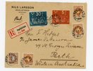 F201b, 196, 63 (3ex),61 Rekbrev till Australien, Ingelsträde 17.7.26.