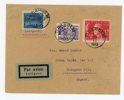 F231, 228 och 241C Luftpostbrev till Ungern, Tidaholm 28.11.25