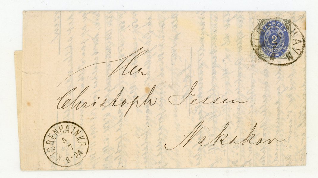 DANMARK F20 på trycksak,, Köbenhavn 5.7.(72).