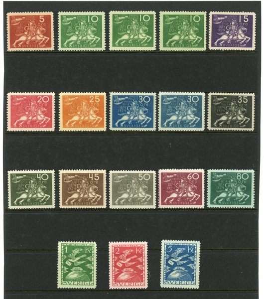 F211-225 xx MYCKET fin serie inkl flera lyxex.