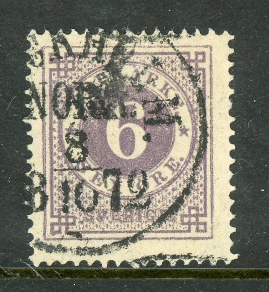 F20a Stockholm Norr 8.10.72, vackert ex av första nyansen.