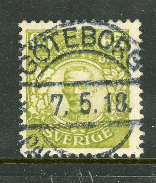 F91 Göteborg 7.5.18, lyxstämplat ex.