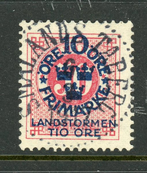 F114 Smålands Taberg 6.8.17, lyx-stämplat ex.