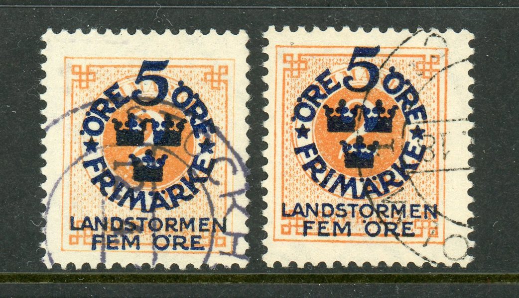 F105cx och cxz stämplade fina ex.