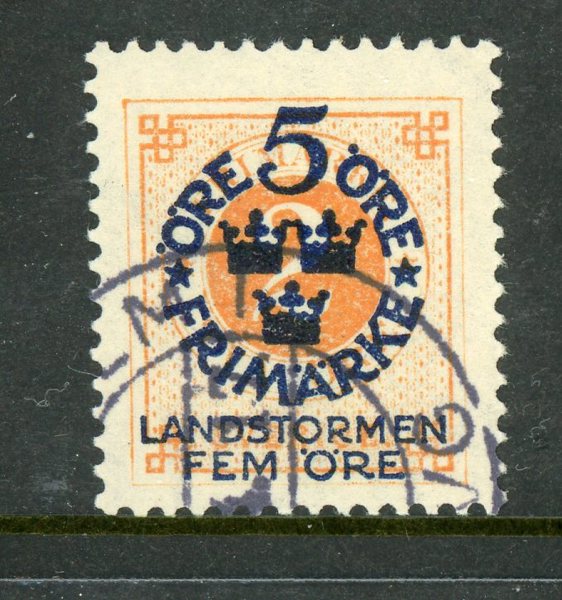 F105cxz Stämplat välcentrerat ex.