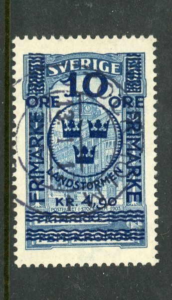 F124 Stockholm 13.1.17, vackert ex.