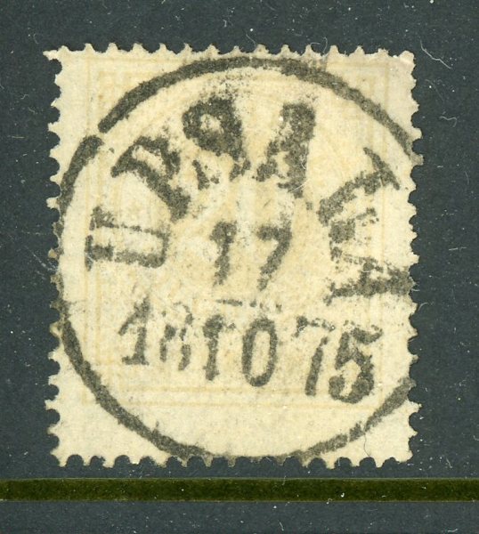 F22f Upsala 17.10.75, lyx-stämplat prakt-exemplar.