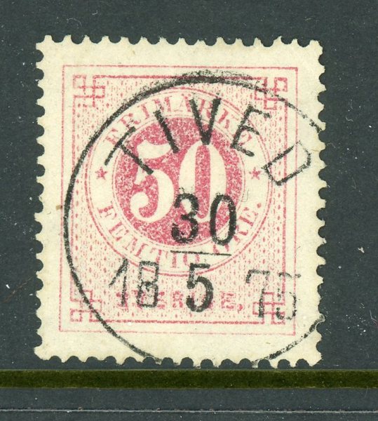 F26 Tived 30.5.75, lyx-stämplat praktex. BRA ORT!!!!