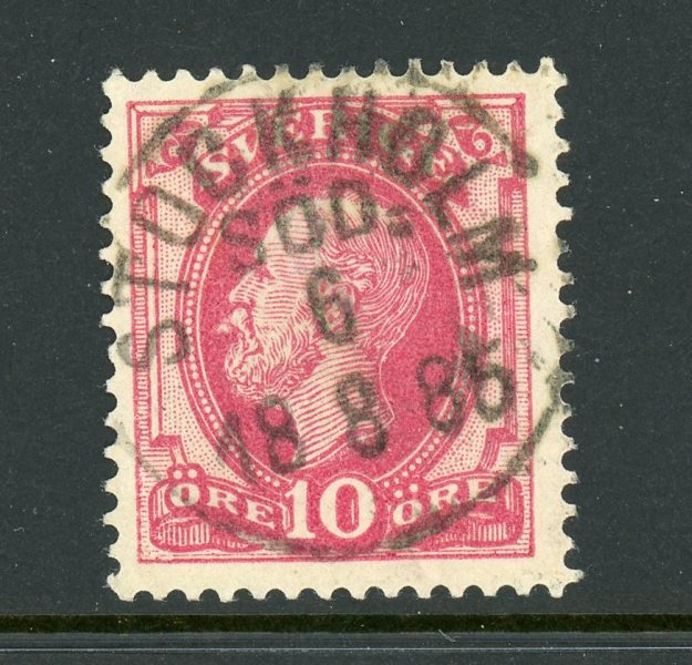 F39v4 "Mustaschen" i lyxstämplat ex, Stockholm 6.8.85.