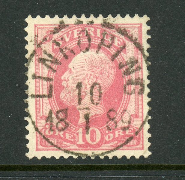 F45b Linköping 10.1.89, underbart ex. Attest HOW 4.4.5