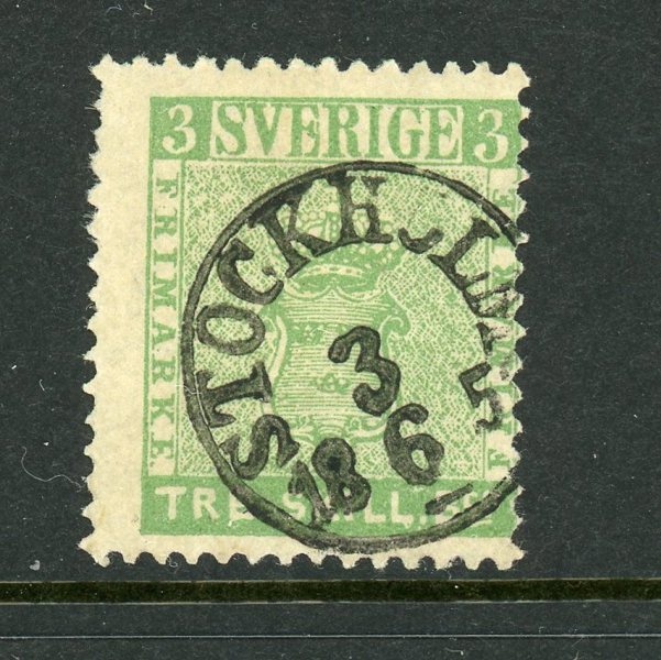 F1e4 Stockholm 3.6.58, FALSK stämpel.