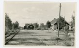 VYKORT: Hohultslätt Järnvägs-station dat. 1938