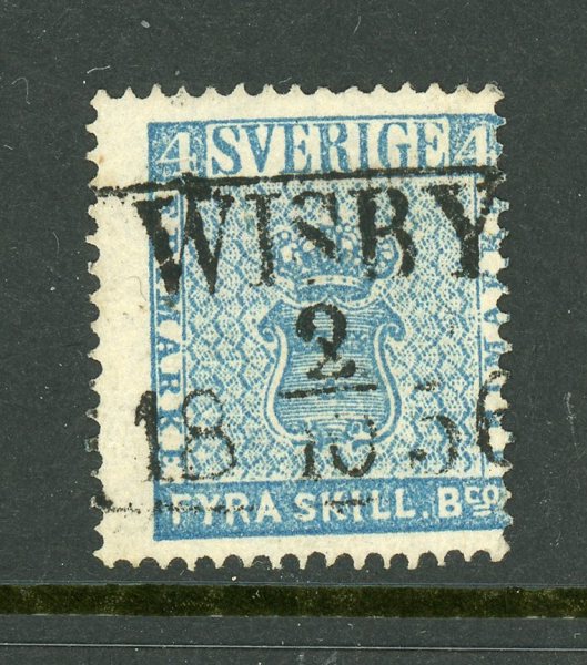 F2e Wisby 2.10.56, pr-lyx stämpel.