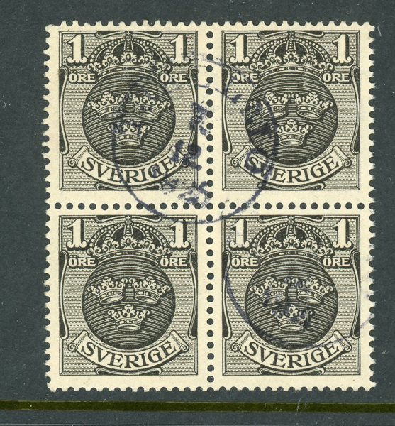 F68vm FYR-BLOCK med delar av två kronor, Tjellmo 7.12.25.