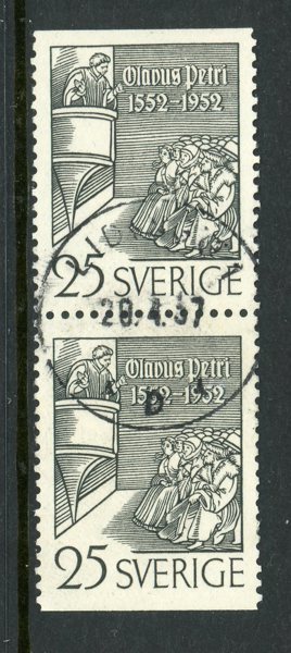 F440BB Lidingö 29.4.57, lyxex. Mycket ovanligt.