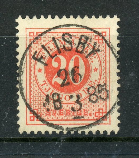 F33 Flisby 26.3.85, superbt ex.