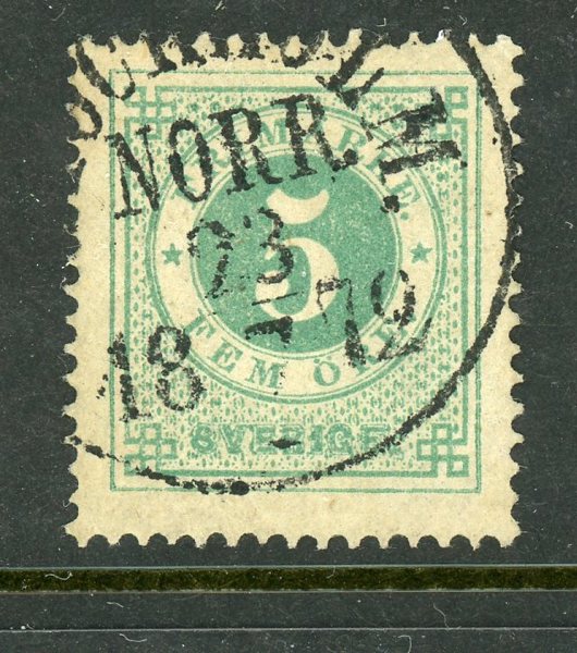 F19a Stockholm NORR 24.7.72, vackert ex, första månaden