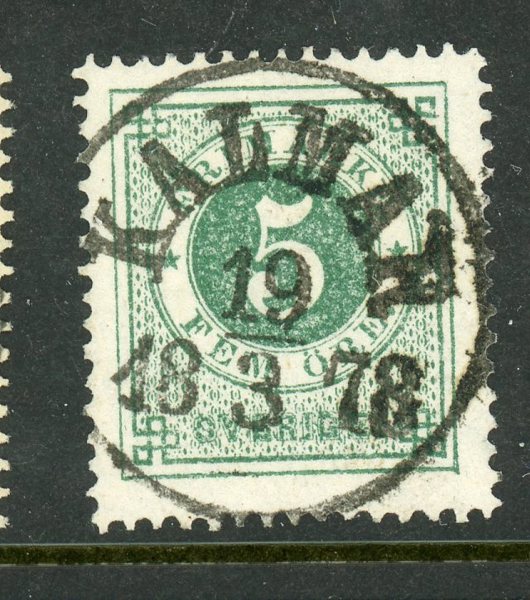 F19h Kalmar 19.3.78, lyxstämpel, sign O.P.