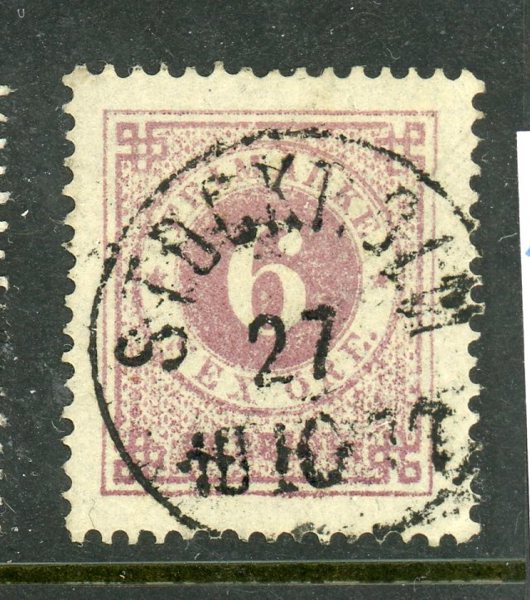 F20k Stockholm 27.10.77, pr-lyxex sign O.P