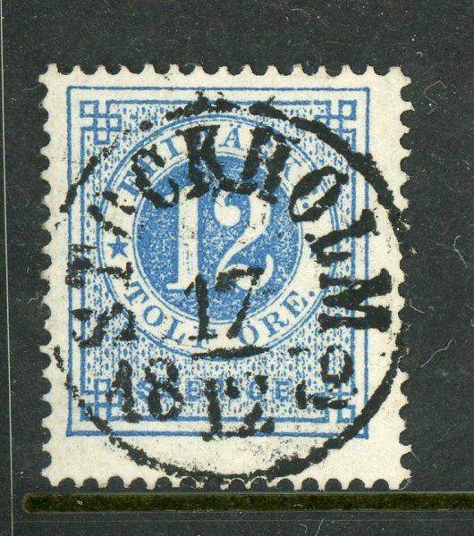 F21c Stockholm 12.12.72, lyxstämplat praktex, sign O.P.