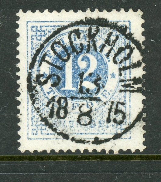 F21m Stockholm 13.8.75, pr-lyx sign O.P.