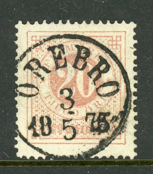 F22e Örebro 3.5.75, lyxstämplat praktex, sign O.P.