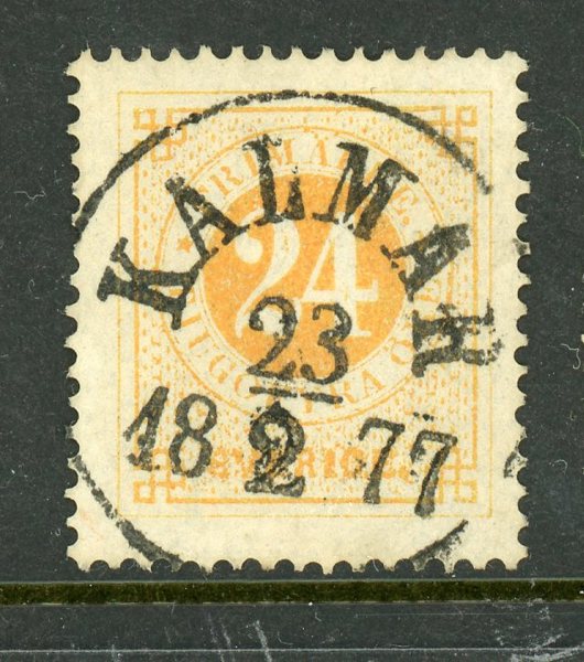 F24d Kalmar 23.2.77, lyxex sign O.P.