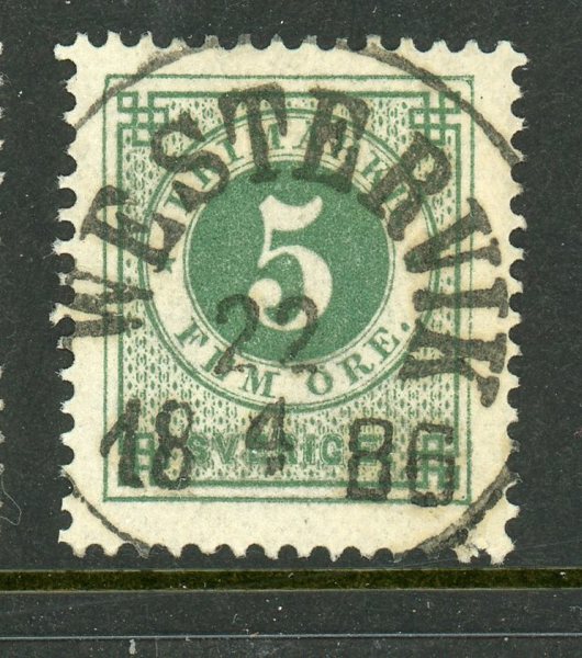 F30k Westervik 22.6.86, superbt ex sign O.P.