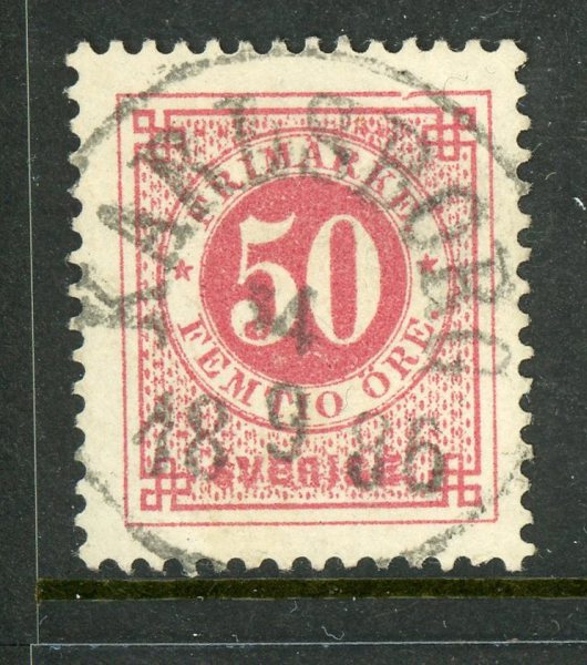 F36h Karlsborg 4.9.86, underbart ex sign O.P.