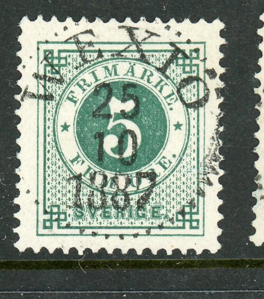 F43b Wexiö 25.10.87, lyxex sign O.P.