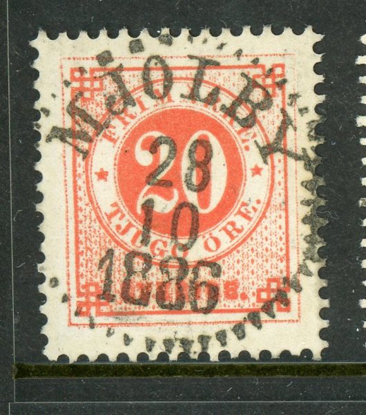 F46a Mjölby 28.10.86, underbart ex sign O.P