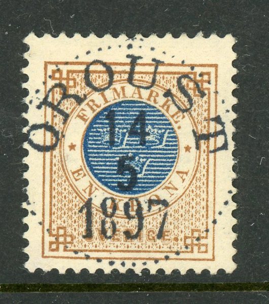 F49c Oroust 14.5.97, underbart ex sign O.P.