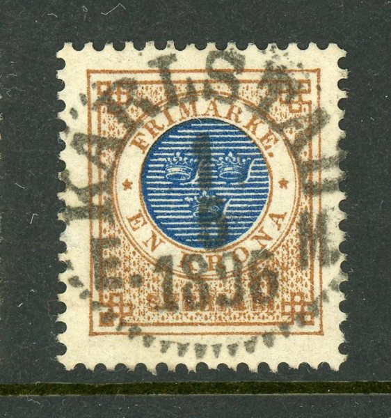 F49d Karlstad 1.5.96, lyxex sign O.P.