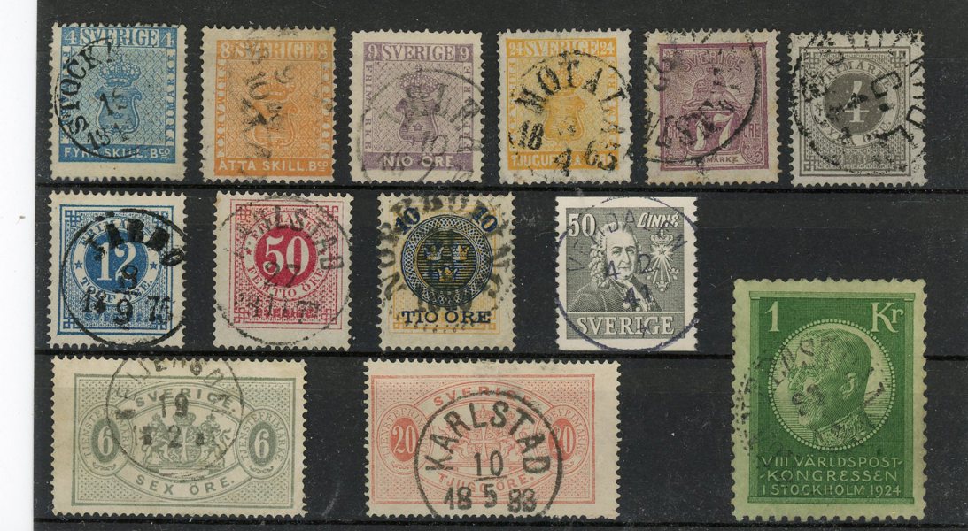 Samling 1855-1950tal i Wennberg-album.